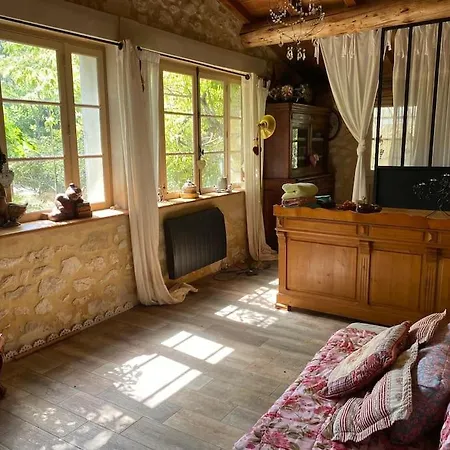 Chaleureux Avec Piscine Privee Casa de Férias